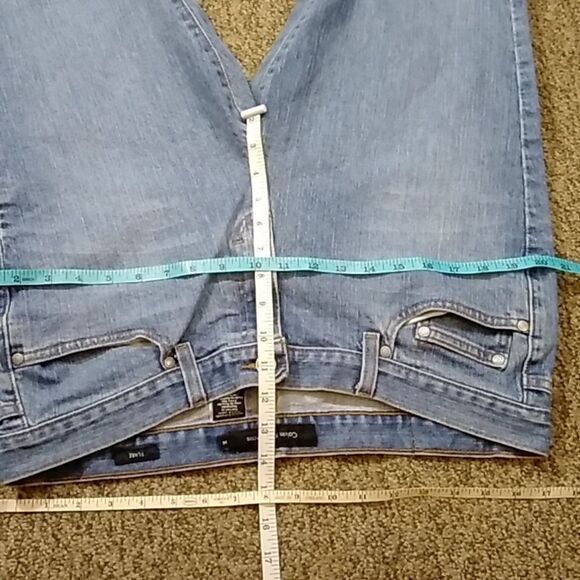 Vintage Calvin Klein Jones Flare Women's Jeans Size 14 - Picture 14 of 15